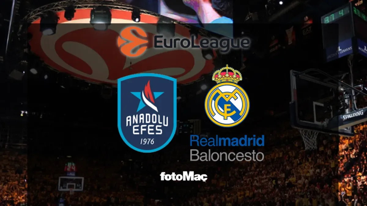 Anadolu Efes-Real Madrid | EuroLeague 2. Hafta | CANLI