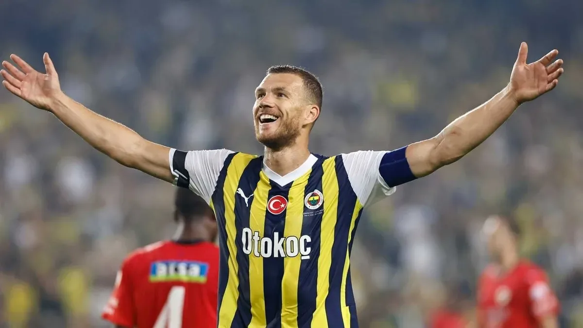 Edin Dzeko'dan emeklilik kararı! İşte son maçı