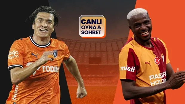 Galatasaray, Başakşehir deplasmanında! Maçın heyecanı canlı sohbet ile Misli'de
