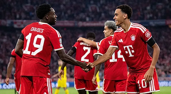 Bayern Münih'ten Devler Ligi'ne 5 gollü başlangıç