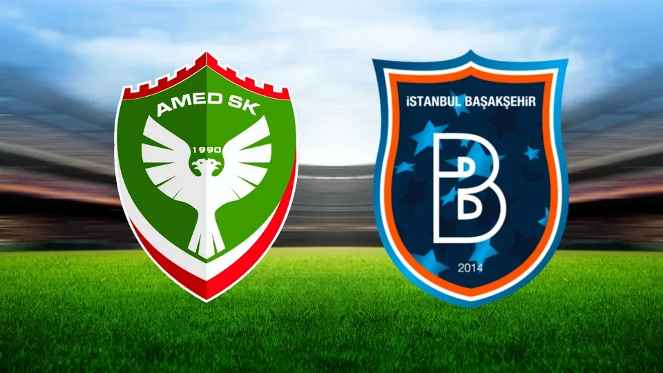 Amedspor - Başakşehir maçı canlı yayın