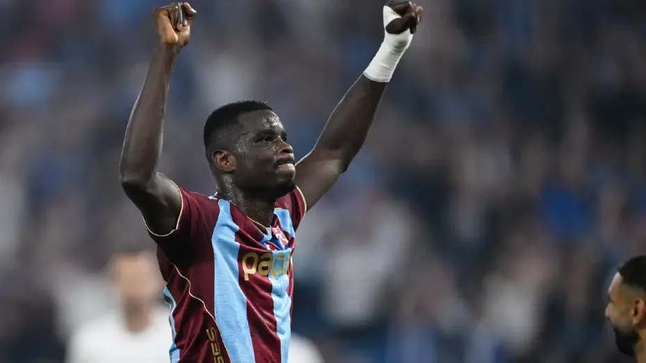 Trabzonspor'da Onuachu ilk yarıyı tamamlayamadı