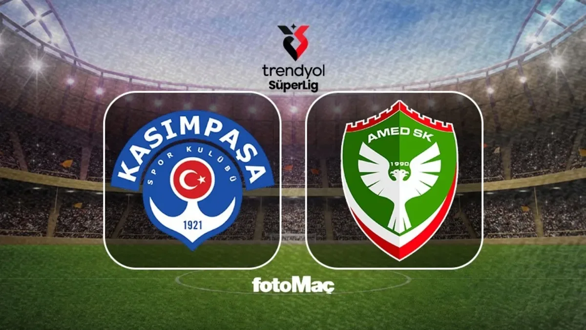 Kasımpaşa-Amedspor maçı CANLI | Trendyol Süper Lig