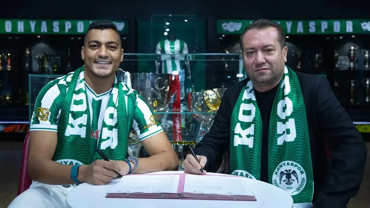 TÜMOSAN Konyaspor, Mostafa Mohamed'in transferini duyurdu!