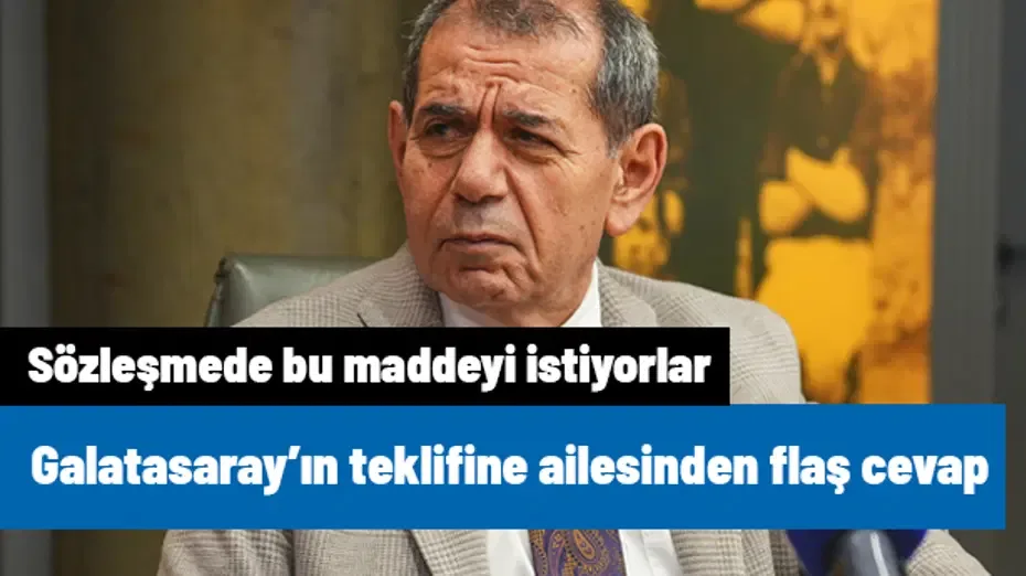 Galatasaray teklifi yaptı, ailesi flaş talepte bulundu! Sözleşmeye bu maddeyi koymak istiyorlar