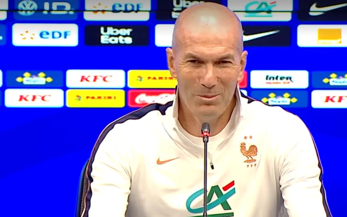 TRT muhabirinin Zidane sorusu olay oldu! Sesi titreyerek sordu Fransız teknik adam şaşkına döndü