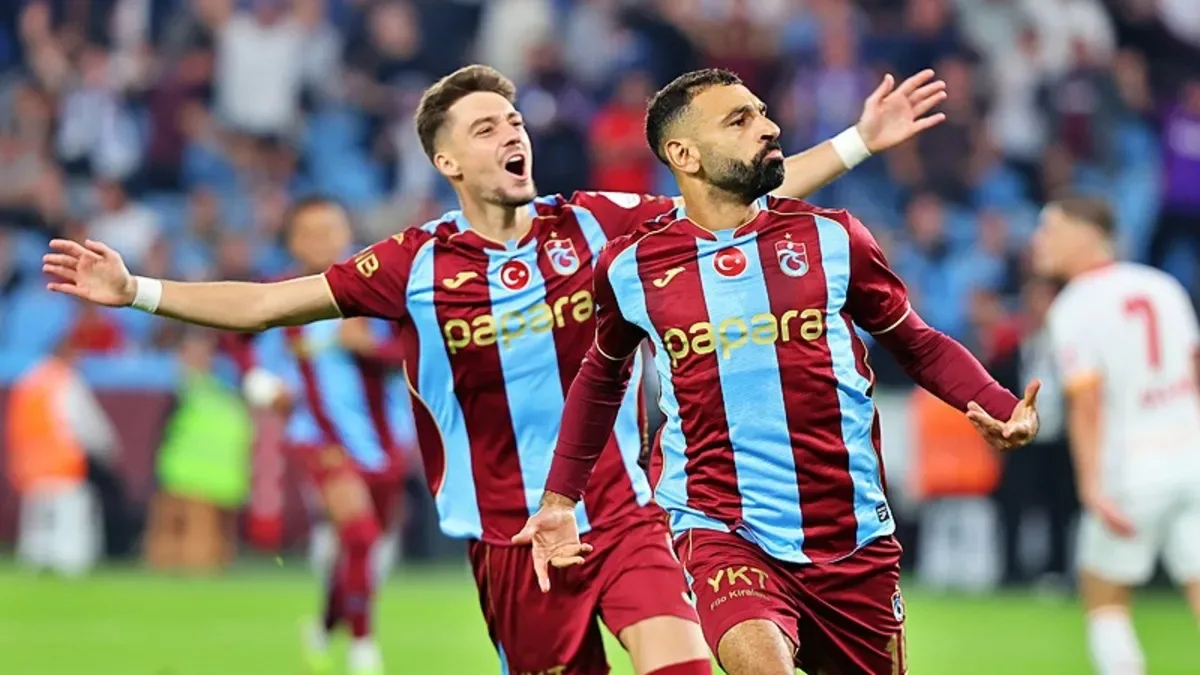 Trabzonspor dev derbide Galatasaray'ı farklı mağlup etti! Maça Muhammed Salah damga vurdu
