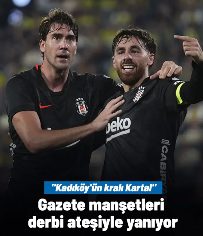 "Kadıköy'ün kralı Kartal" | Sporun manşetleri