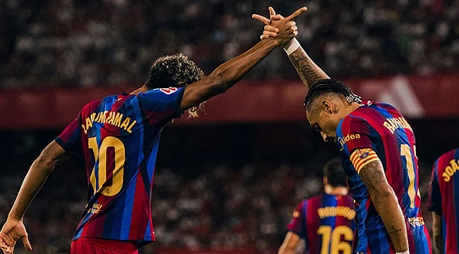 Barcelona, Sevilla'yı geriden gelerek mağlup etti