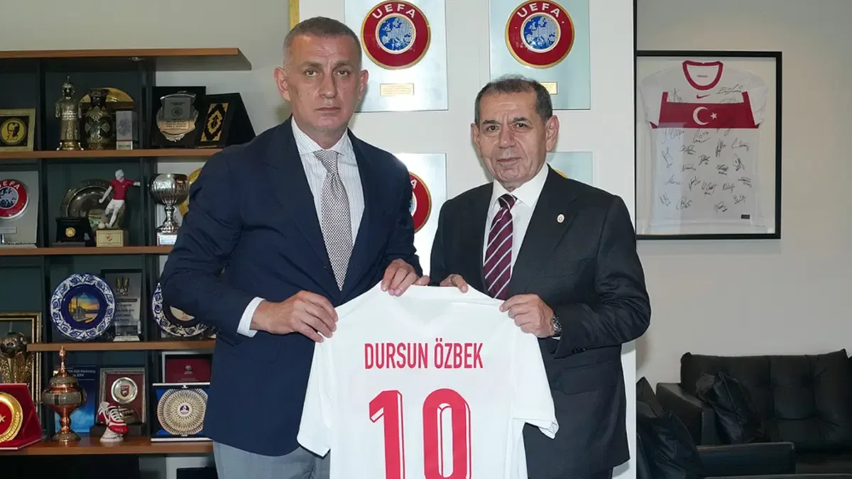 Dursun Özbek'ten Hacıosmanoğlu'na ziyaret