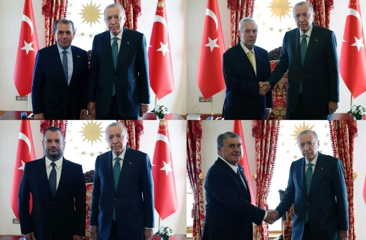 Cumhurbaşkanı Erdoğan, 4 büyükleri kabul etti