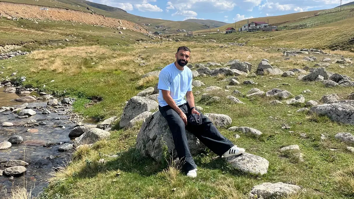 Yaylaya çıkan Salah'ın paylaşımları ses getirdi