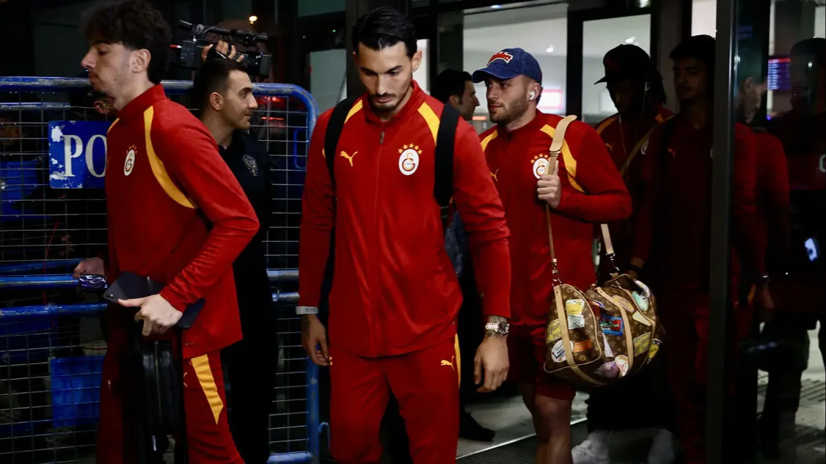 Galatasaray kafilesi Trabzon'da