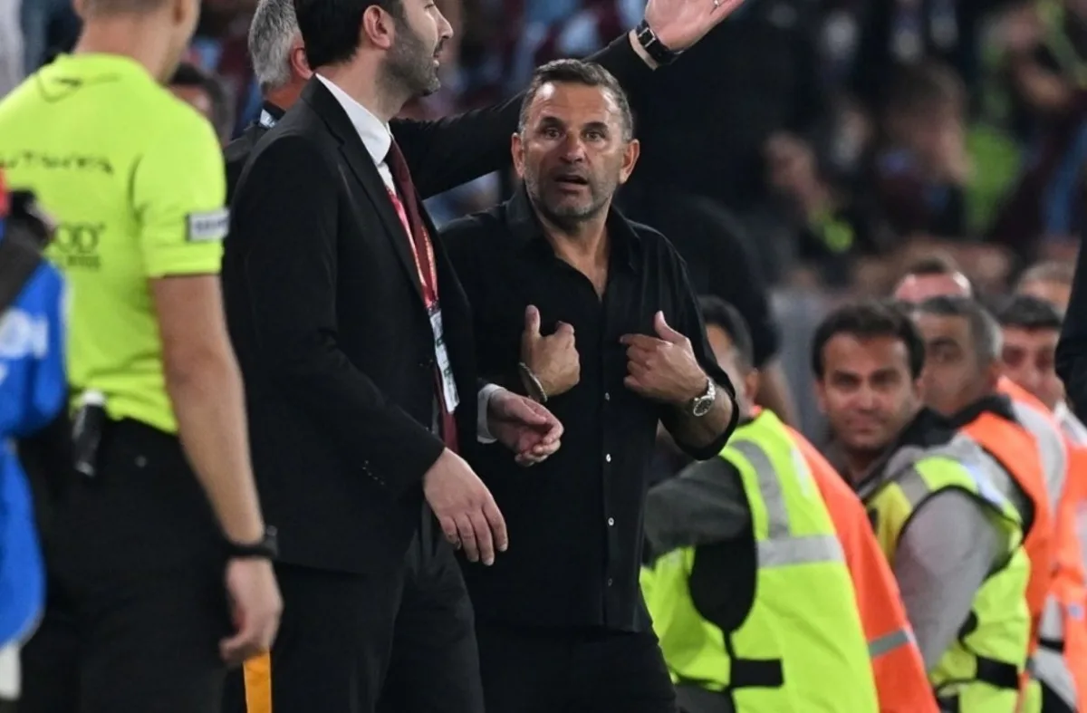 Okan Buruk'tan hakem sözleri