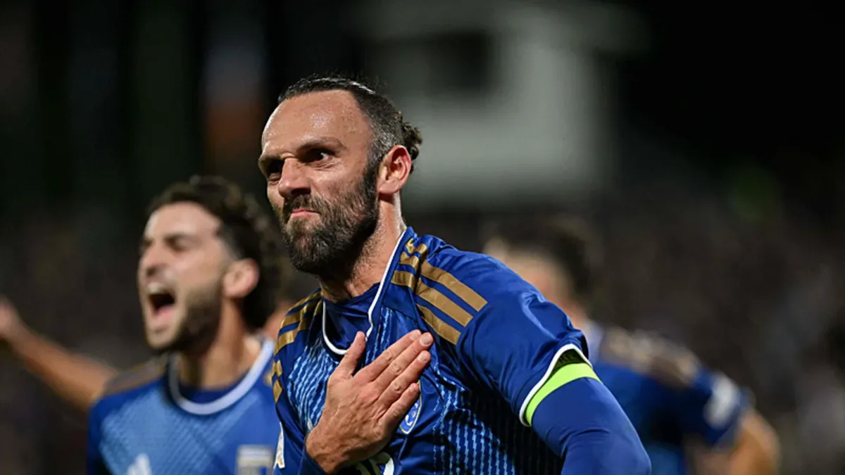 UEFA Uluslar Ligi'nde Kosova’ya galibiyeti Vedat Muriqi getirdi!