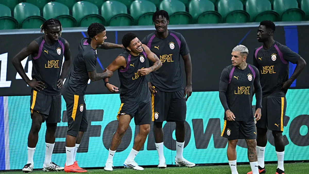 Galatasaray, Sporting maçına hazır!
