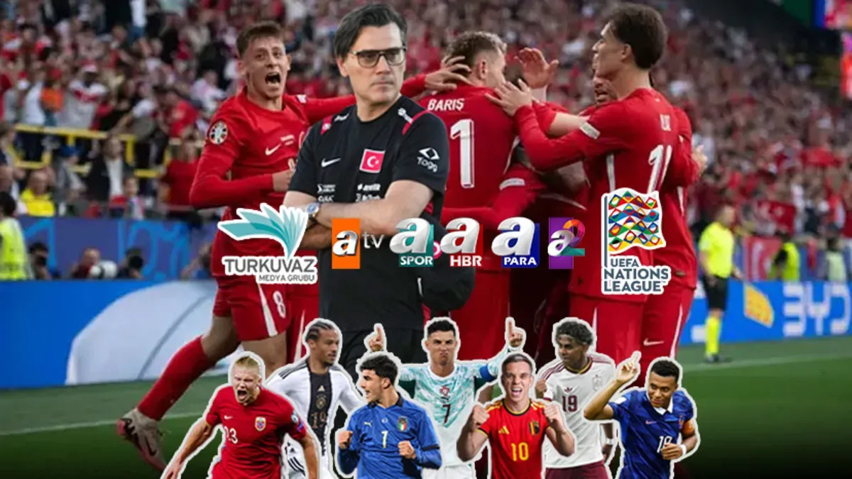UEFA Uluslar Ligi heyecanı Turkuvaz Medya'da! 5 kanalda 39 maç...