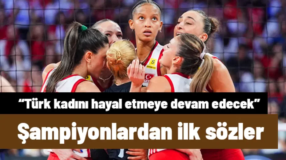 Filenin Sultanları'dan şampiyonluk yorumu: "Türk kadınının neler başarabileceğini gösterdik"