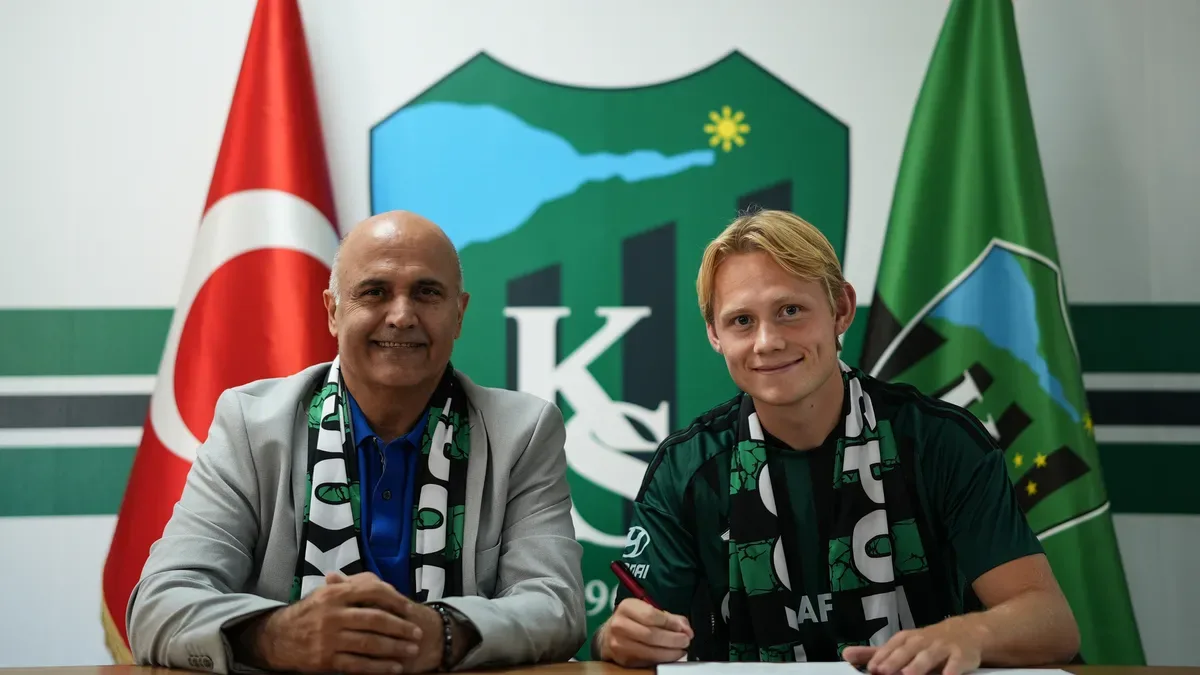 Kocaelispor, Tobias Fjeld Gulliksen'i transfer etti!