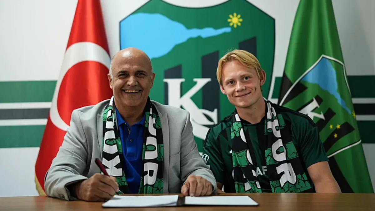 Kocaelispor'dan transferde Tobias Fjeld Gulliksen hamlesi!