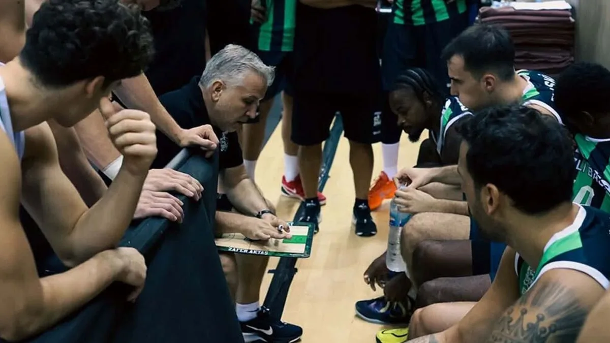 Denizli Basket tarihi maçta parkede