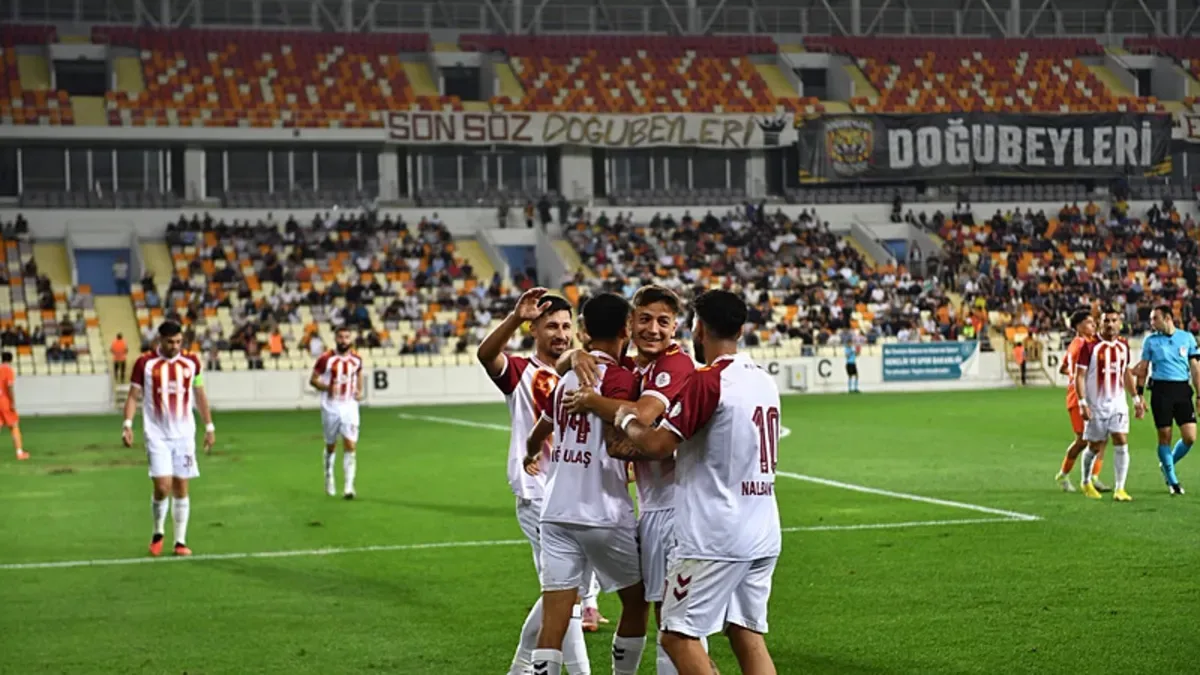 Malatya Yeşilyurt Spor, Adanaspor karşısında 8 golle galip!