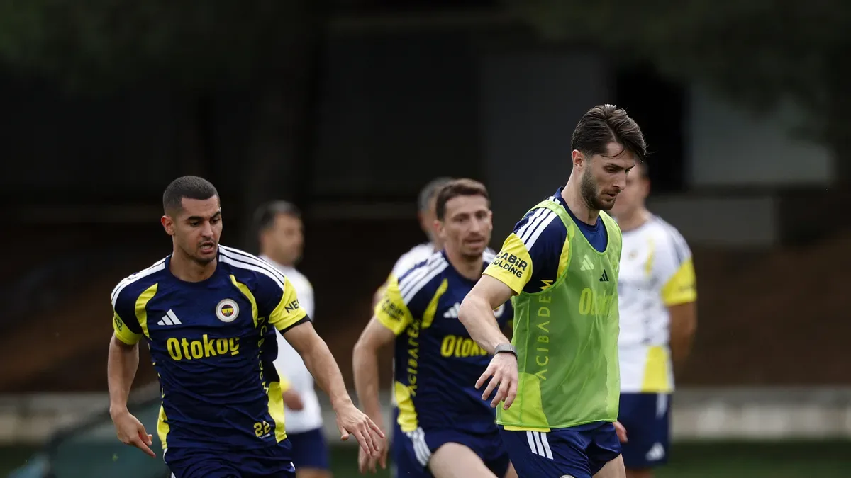 Fenerbahçe'de Roma maçının hazırlıkları sürüyor!
