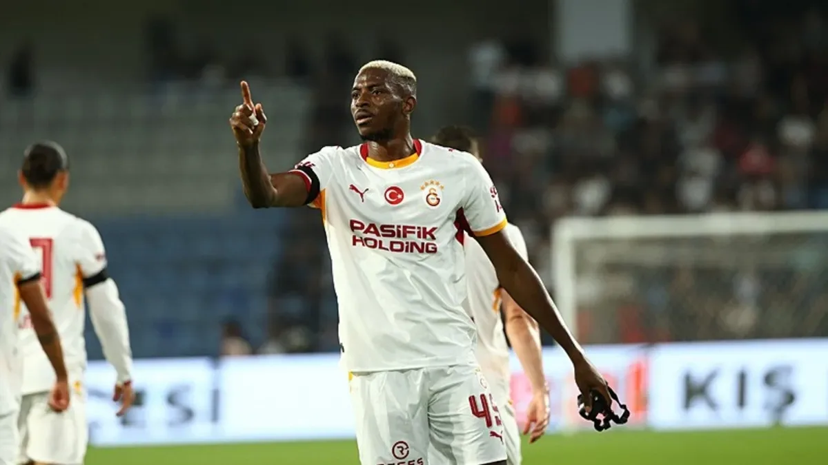 Galatasaray'a Victor Osimhen müjdesi! Sahada olacağı maç...