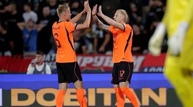 Hollanda, Sırbistan'da Meerdink ile 3 puanı kaptı!