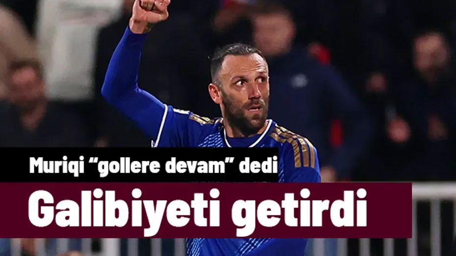 Galibiyeti getirdi: Muriqi gollerine milli takımda da devam ediyor
