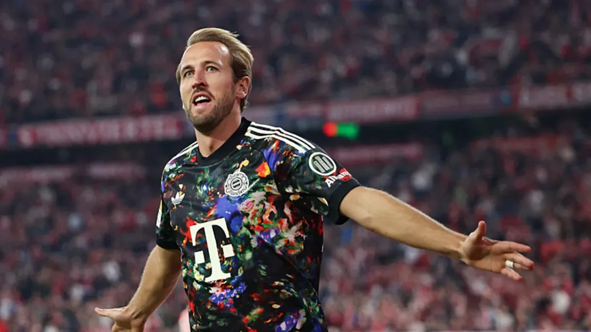 Harry Kane, Bundesliga'da 100 gole en hızlı ulaşan futbolcu oldu