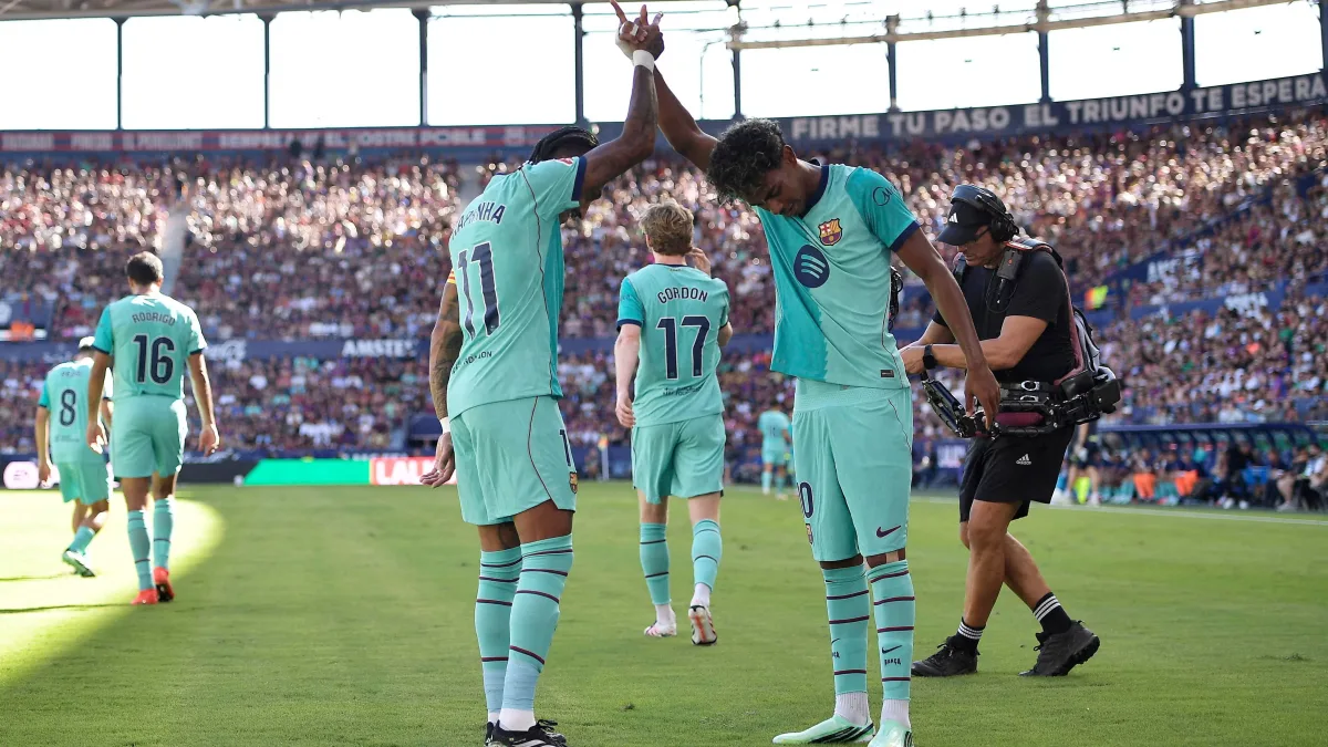 Barcelona yoluna doludizgin devam ediyor: Levante de durduramadı