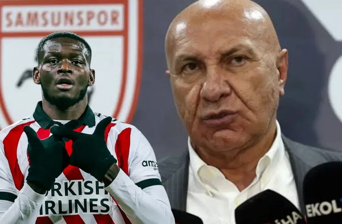 Samsunspor'da Mouandilmadji gerçeği: Başkan Yüksel Yıldırım konuştu