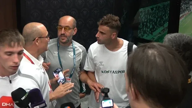 Deniz Türüç, TFF Temsilcisiyle tartıştı!