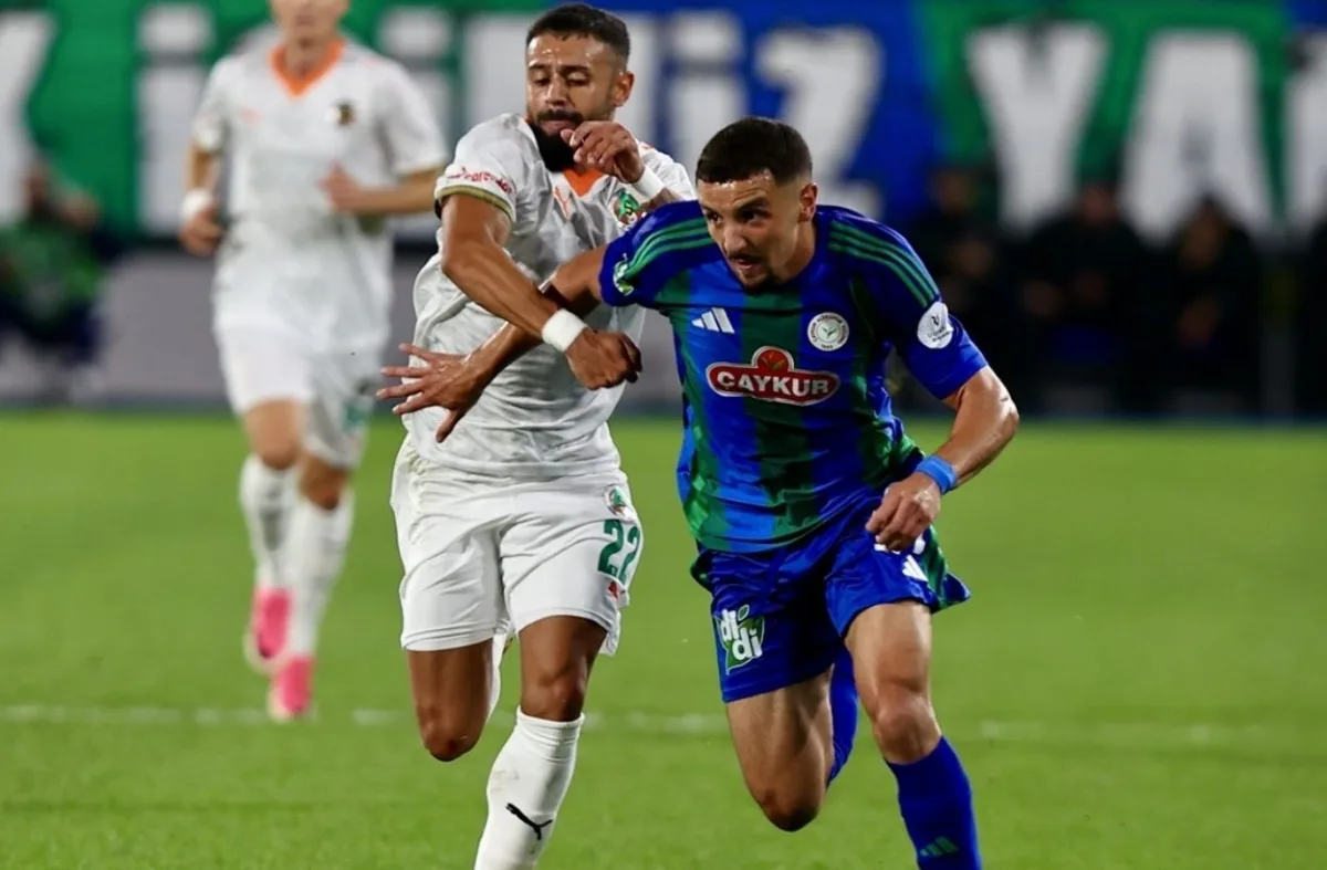 Çaykur Rizespor - Alanyaspor: 0-1 (MAÇ SONUCU)