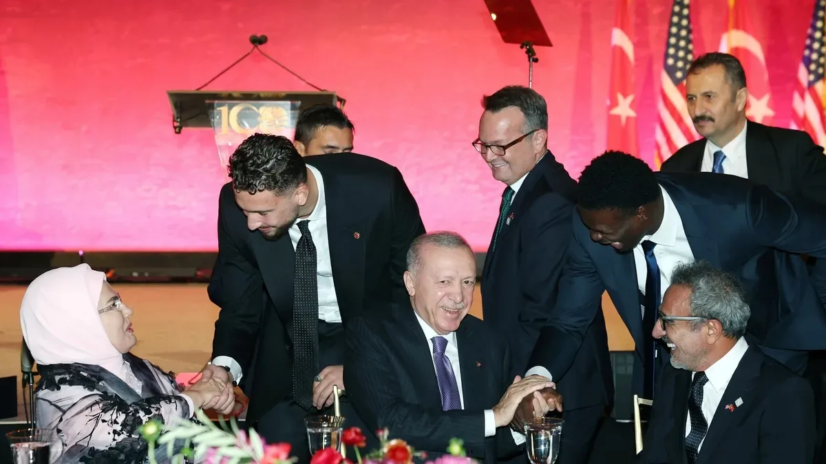 Alperen Şengün ve Adem Bona, Başkan Erdoğan ile bir araya geldi