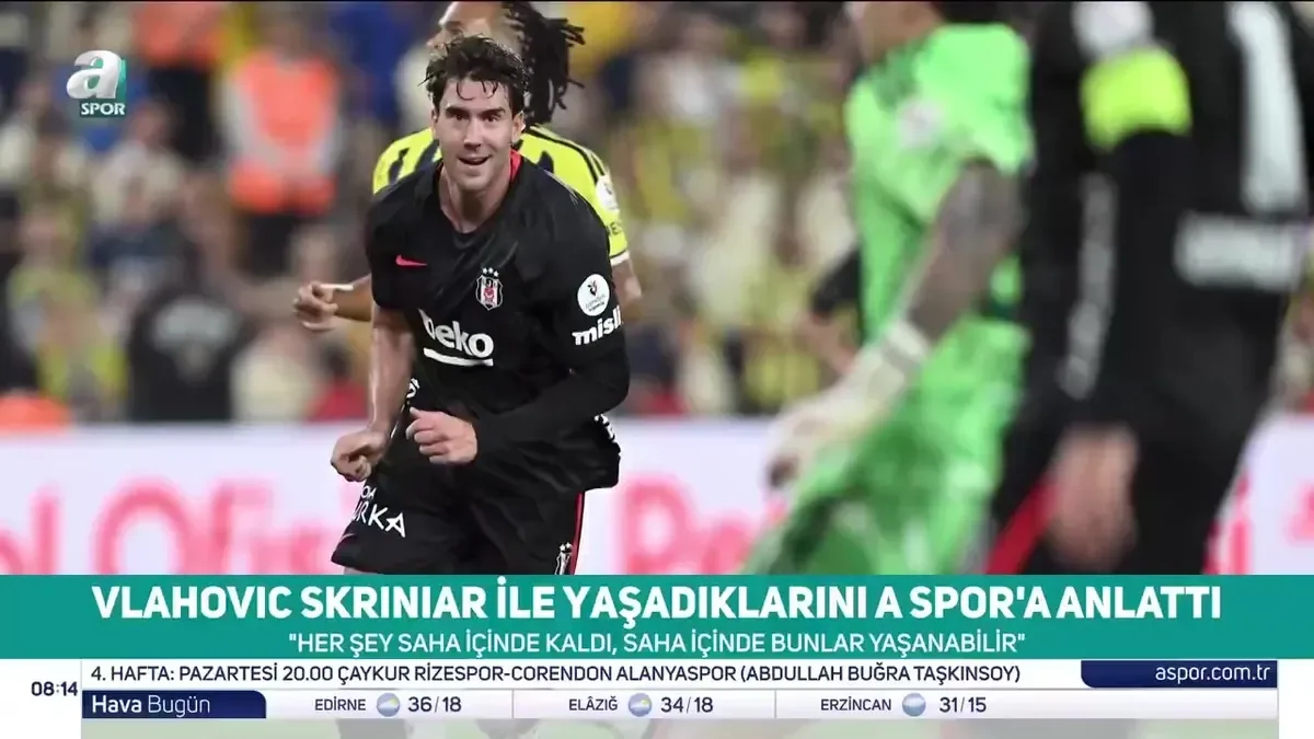 Dusan Vlahovic'ten derbi sonrası Skriniar yanıtı! Yaşananları anlattı