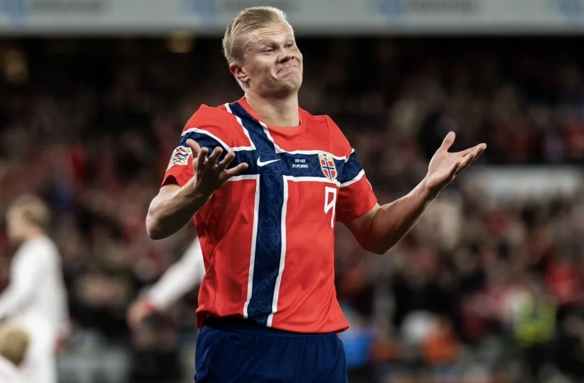 Norveç, Erling Haaland'ın golleriyle Danimarka'yı yıktı