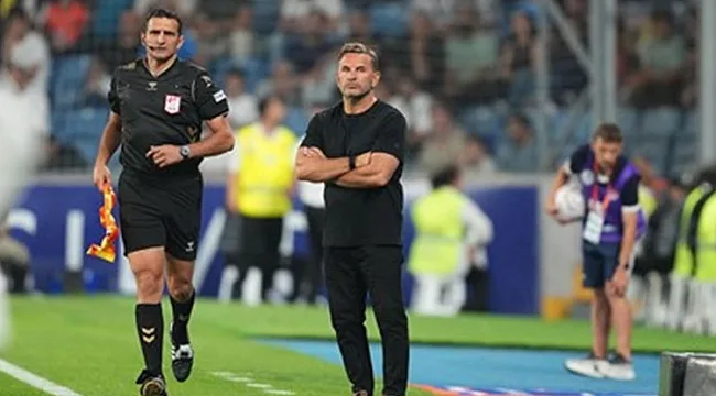 Okan Buruk'tan maç sonu hakem tepkisi