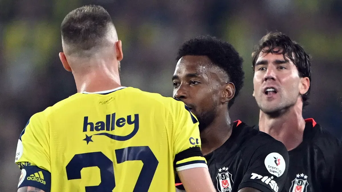 Derbide kavga! Skriniar ve Vlahovic birbirine girdi