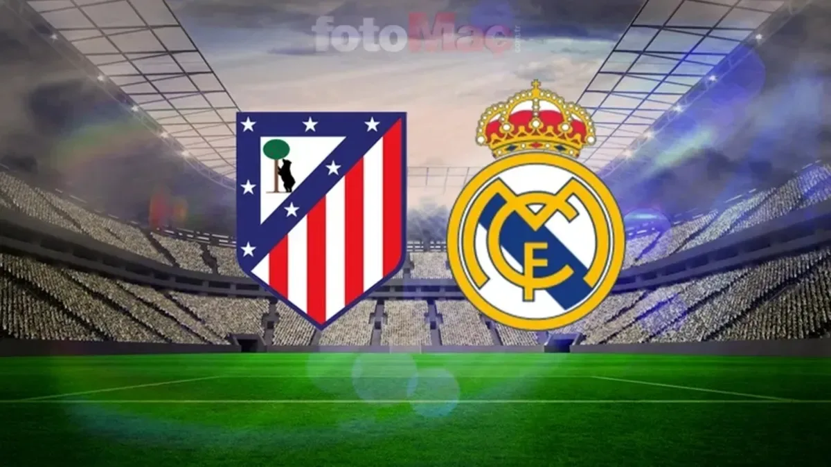 Atletico Madrid-Real Madrid maçı CANLI (Arda Güler ilk 11'de!)