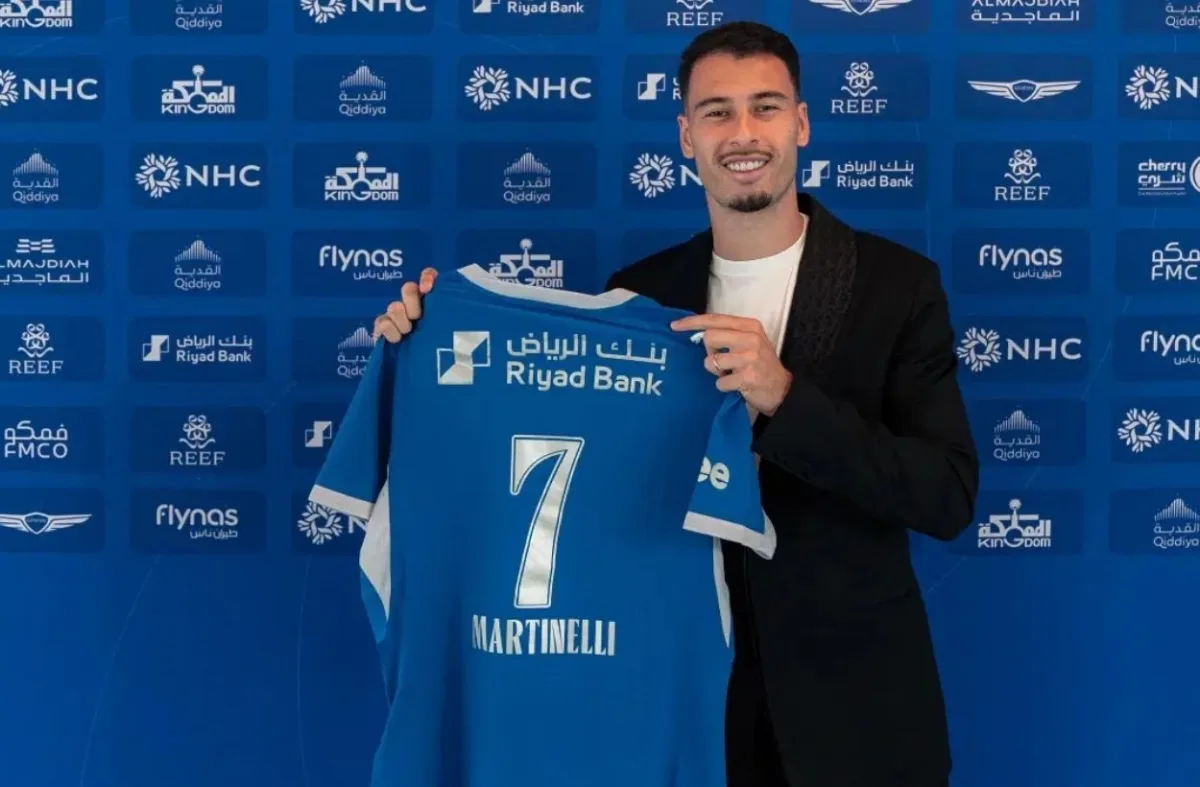 Galatasaray'la anılan Martinelli imzayı attı