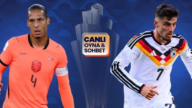Hollanda, Almanya'yı ağırlıyor! Maçın heyecanı canlı sohbet ile Misli'de