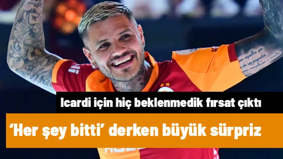 Tam 'Her şey bitti' derken Icardi turnayı gözünden vuruyor | Transfer hattı