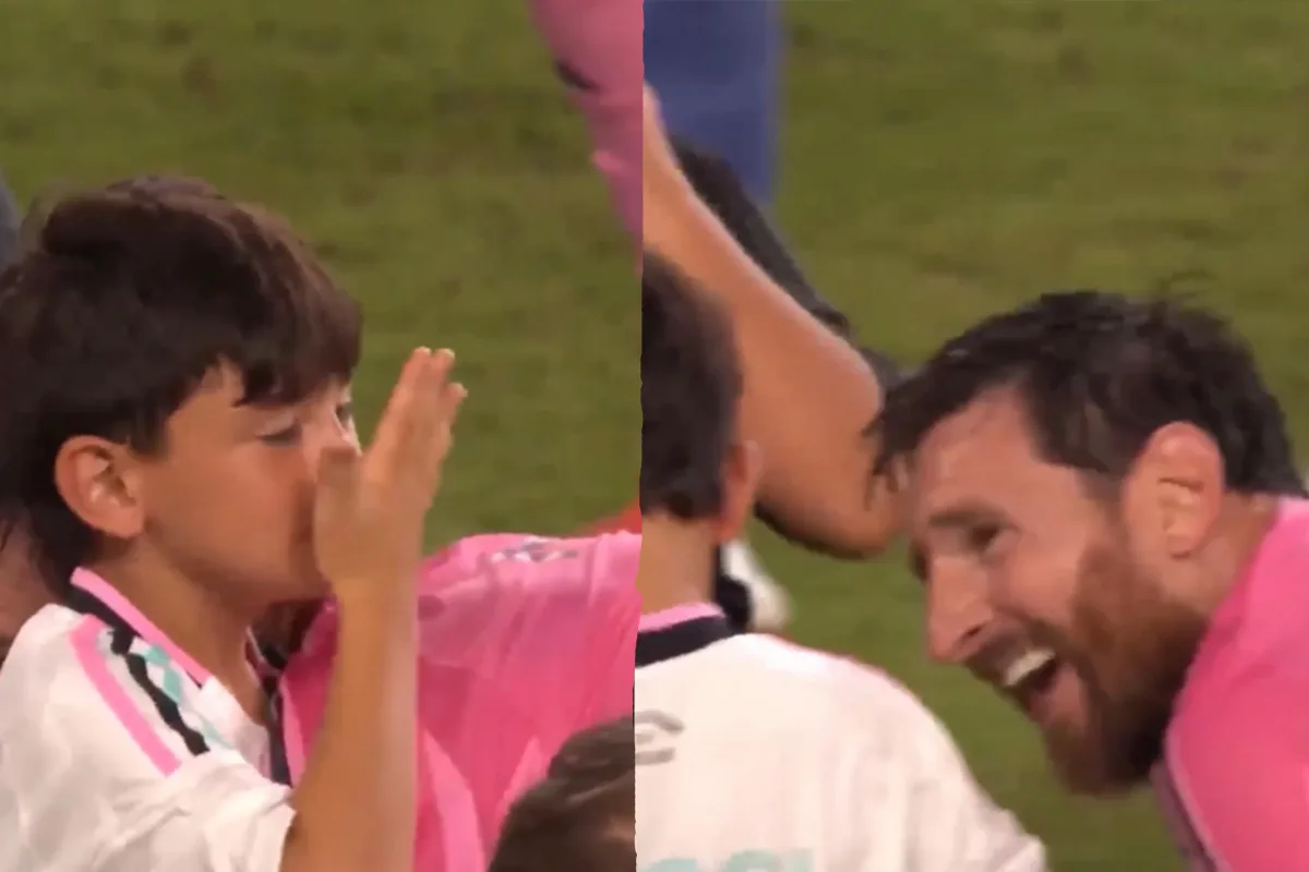 Messi 48. kupasını kazandı, oğlunun hareketi geceye damga vurdu