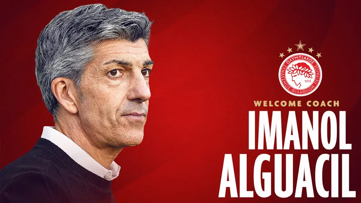 Olympiakos'ta Imanol Alguacil dönemi resmen başladı