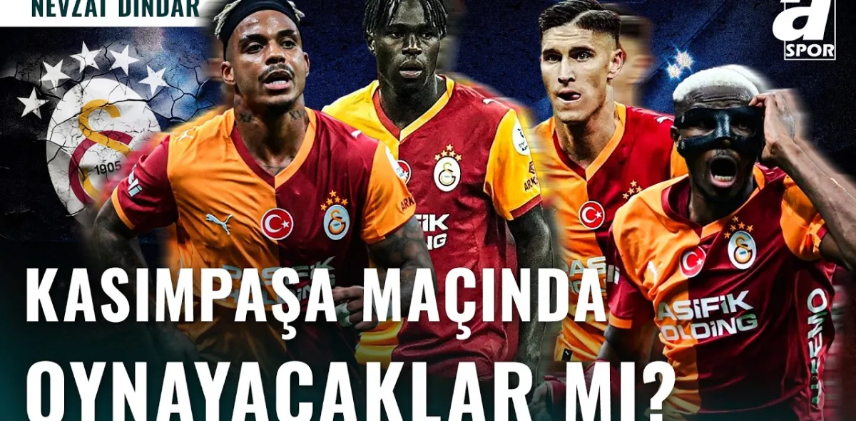 Nevzat Dindar Tek Tek Açıkladı! | Osimhen, Lemina, Singo ve Sallai Kasımpaşa Maçında Oynaycaklar Mı?
