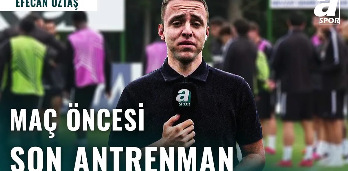 Beşiktaş, Marsilya Maçı Öncesi Son Antrenmanını Gerçekleştiriyor! | İşte O Canlı Görüntüler