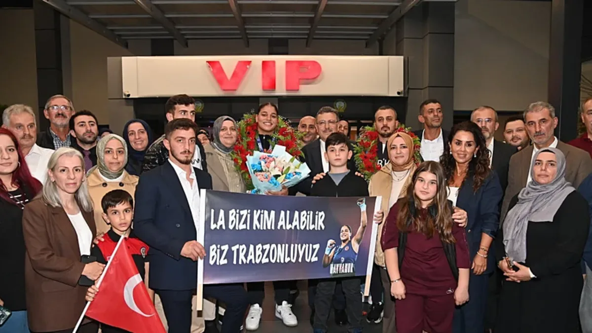 Havvanur Kethüda'ya Trabzon'da coşkulu karşılama!