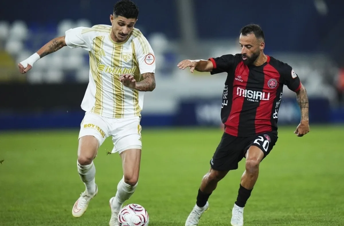 Mısırlıcomtr Fatih Karagümrük-Metro Holding Kayserispor: 1-1 (MAÇ SONUCU)
